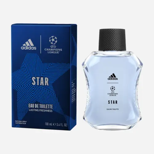 Perfume UEFA Star Adidas Eau de Toilette Masculino Com 100 ml