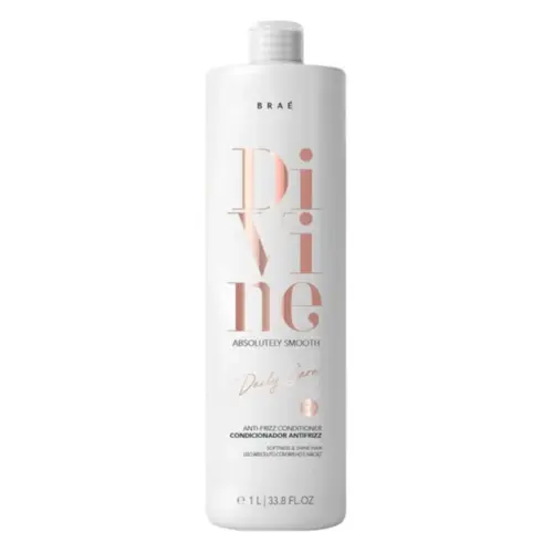 Condicionador Anti Frizz Braé Divine Com 1000 ml