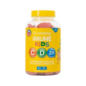 Suplemento Alimentar Gummy Imune Kids gomas mastigáveis sabor Morango Com 30 gomas