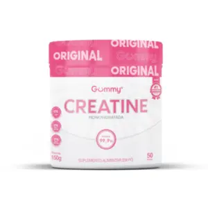 Suplemento Alimentar Gummy Creatine Creatina monohidratada em pó Com 150 g