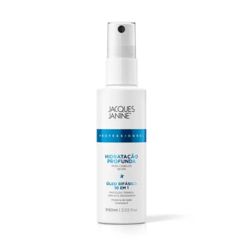Óleo bifásico Jacques Janine Hidratação Profunda Com 60 ml