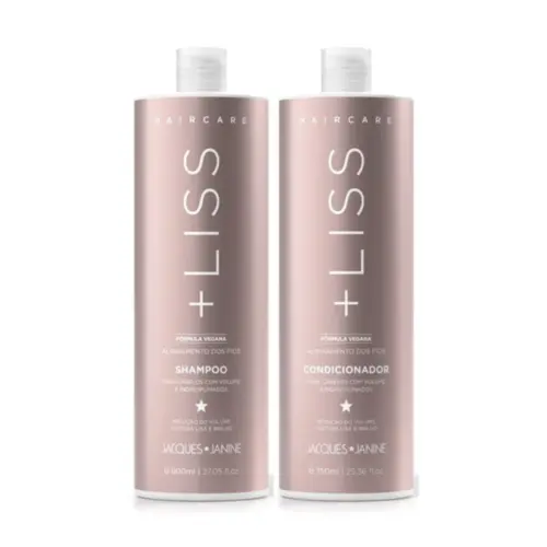 KIT JACQUES JANINE HAIRCARE LISS SH 800ML +COND 750ML