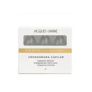 Cronograma Capilar Jacques Janine Damage Hidrat Nutri Com 3 unidades
