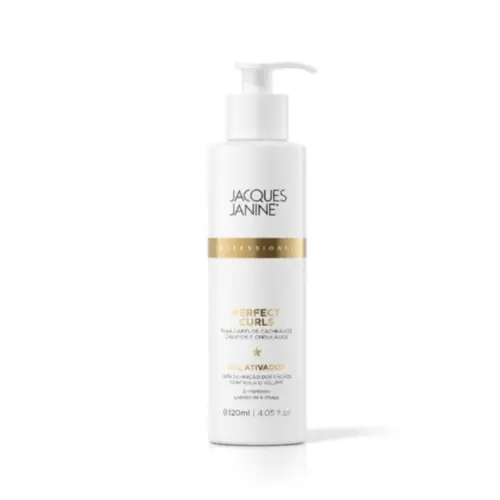 Gel ativador Jacques Janine Perfect Curls Cachos definidos Com 120 ml