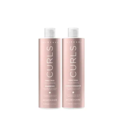 KIT JACQUES JANINE HAIRCARE CURL SH 450ML + COND 440ML