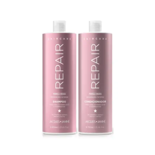 KIT JACQUES JANINE HAIRCARE REPAIR SH 800ML +COND 750ML