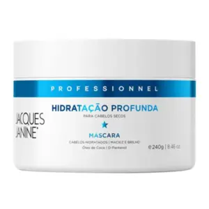 Máscara de Hidratação Profunda Jacques Janine Com 240 g