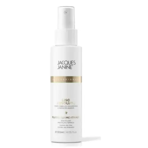 Fluído termoativado Jacques Janine Liso Absoluto Com 120 ml