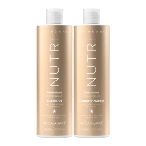 KIT JACQUES JANINE HAIRCARE NUTRI SH 450ML + COND 440ML