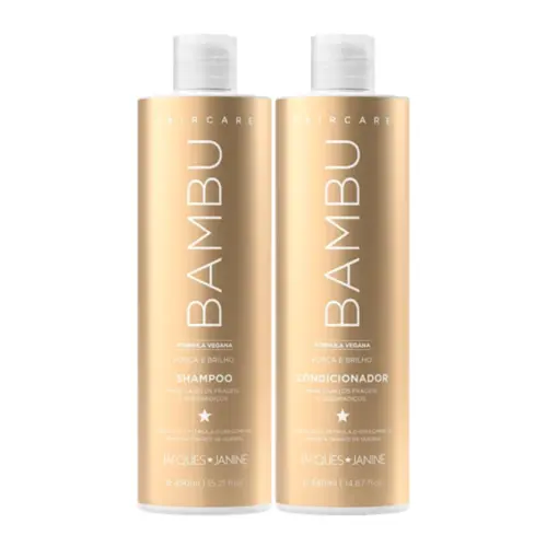 KIT JACQUES JANINE HAIRCARE BAMBU SH 450ML + COND 440ML