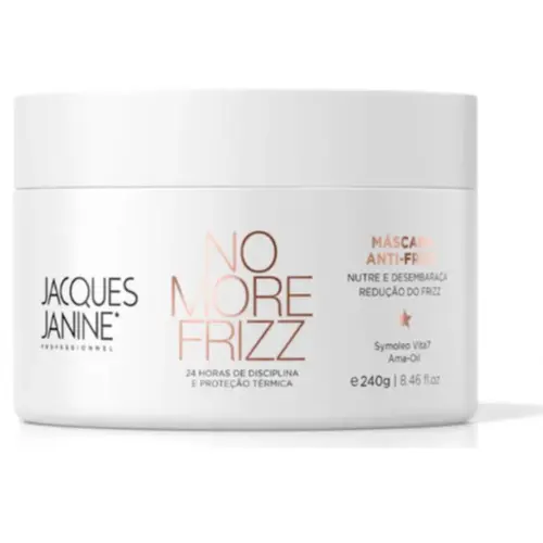 Máscara Capilar Jacques Janine No More Frizz Com 240 g
