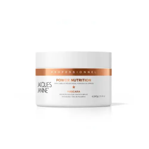 Máscara Capilar Jacques Janine Power Nutrition Com 240 g