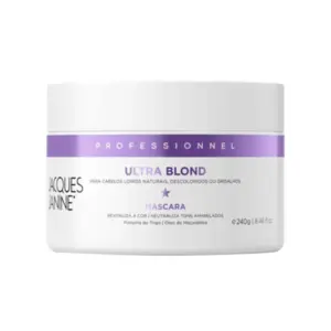 Máscara Capilar Jacques Janine Ultra Blond Com 240 g