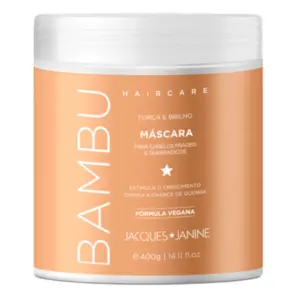 Máscara Hidratante Capilar Jacques Janine Haircare Bambu Com 400 g