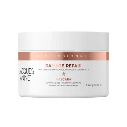 Máscara Reparação de Danos Jacques Janine Damage Repair Com 240g