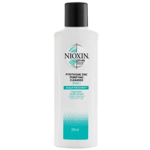 Shampoo medicado Nioxin Scalp Recovery para couro cabeludo seco e com descamação Com 200 ml