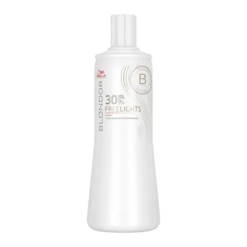 Emulsão reveladora Wella Professionals Freelights 9% 30 vol Com 1000 ml