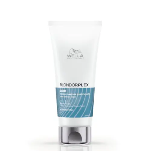 Condicionador Wella Professionals BlondorPlex Reconstrutor Capilar Com 200 ml