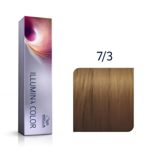 Coloração Wella Illumina Color 7/3 Com 60 ml