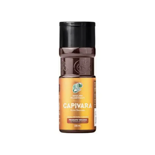 Máscara Pigmentante Kamaleão Color Capivara Ruivo Dourado Com 100 ml