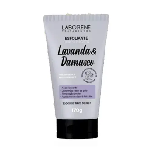 Esfoliante Corporal Laborene Lavanda e Damasco Com 170 g