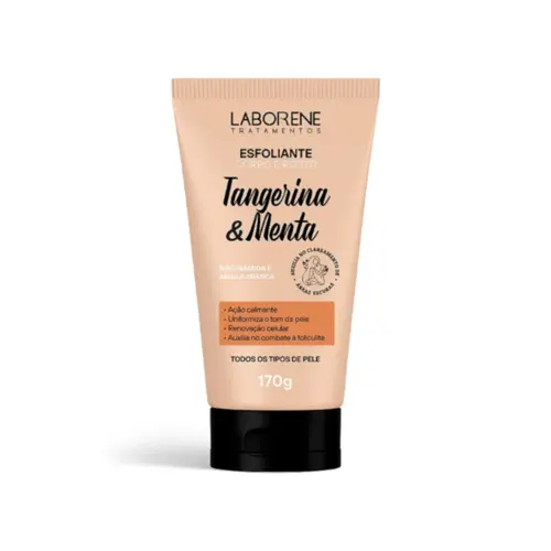 Esfoliante Corporal Laborene Tangerina e Menta Bisnaga Com 170 g