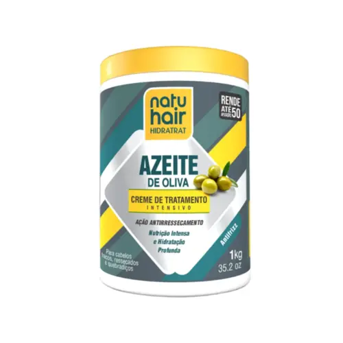 Creme de Tratamento NatuHair Azeite de Oliva Com 1 kg
