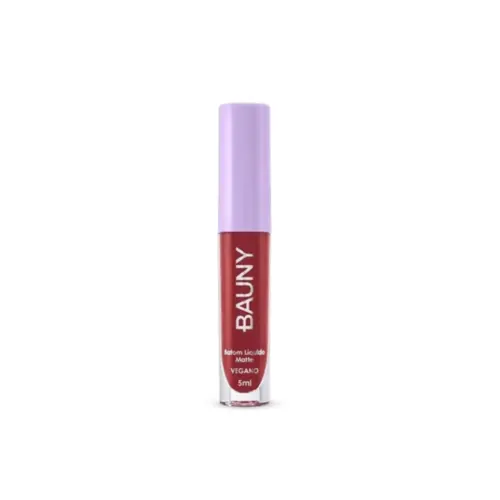 Batom Líquido BAUNY Acabamento matte Cor 070 Com 5 ml