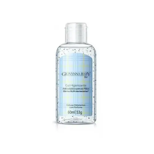 Álcool 70% Giovanna Baby Azul em Gel 60ml
