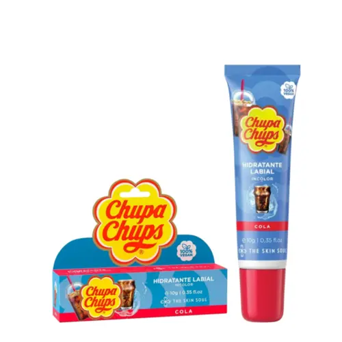Hidratante Labial Chupa Chups Cola Incolor Com 10 g