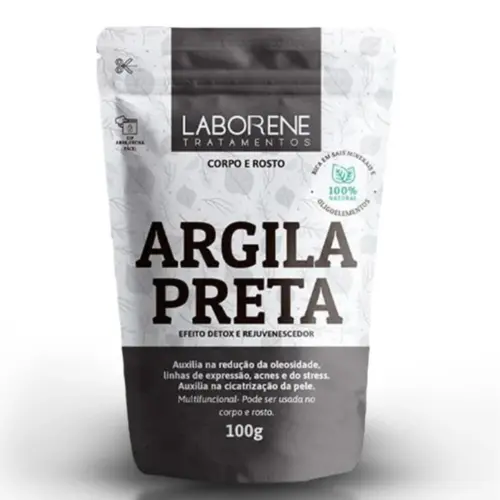 Argila preta em pó Laborene Com 100 g