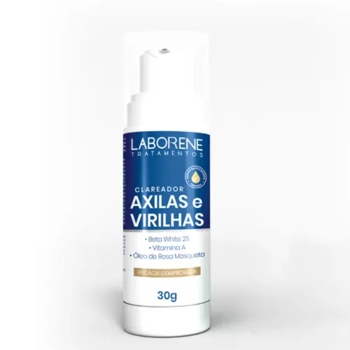 Clareador de axila e virilha Laborene Creme Com 30 g