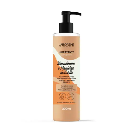 Hidratante Laborene Tangerina e Menta Com 200 ml