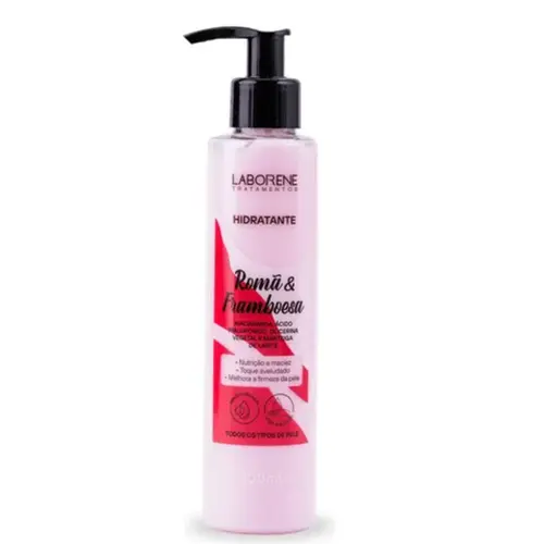 Loção Hidratante Laborene Roma e Framboesa Com 200 ml