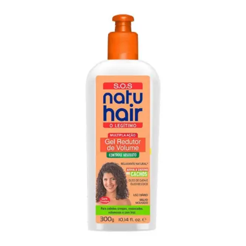 Gel redutor de volume NatuHair S.O.S Com 300 ml