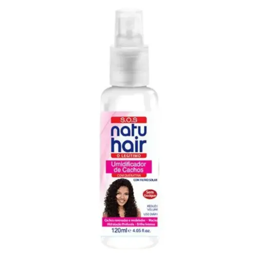 Umidificador de Cachos NatuHair Cachos S.O.S Tradicional Com 120 ml