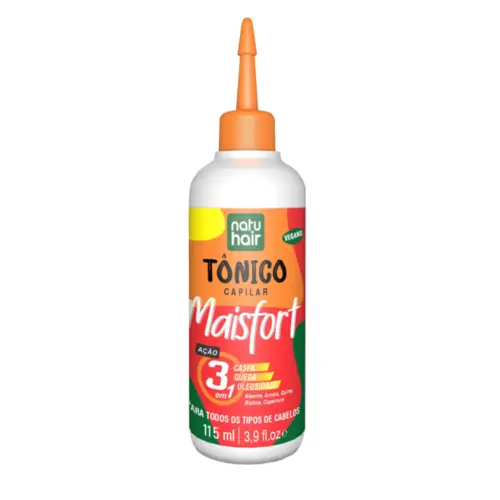 Tônico Capilar 3 em 1 NatuHair Mais Fort Com 115 ml