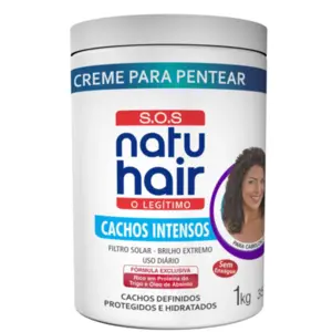 Creme para Pentear NatuHair Cachos Perfeitos Com 1kg