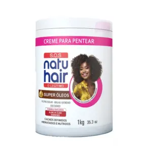 Creme para Pentear NatuHair Super Óleos Com 1Kg
