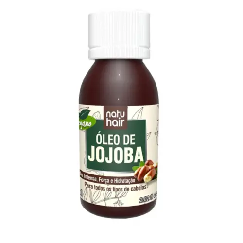 Óleo de jojoba NatuHair óleo natural Com 60 ml