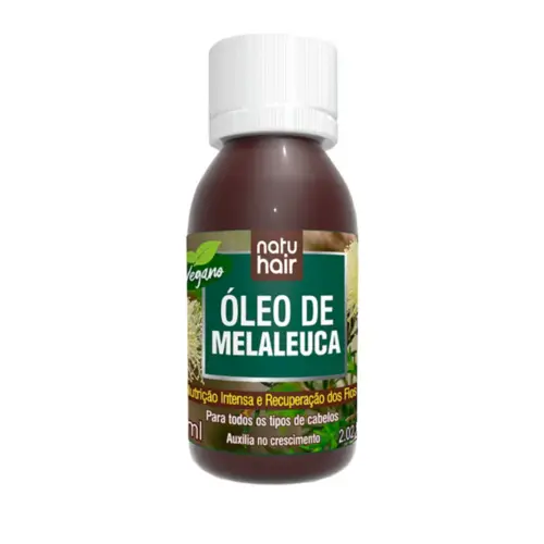 Óleo Capilar Natuhair Melaleuca Com 60 ml