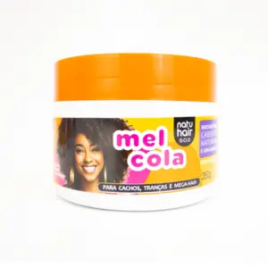Finalizador Modelador NatuHair Mel Cola SOS Com 350 g