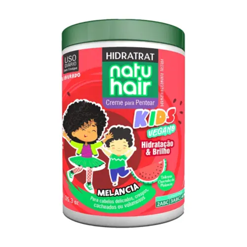 Creme para Pentear NatuHair Melancia Kids Com 1 kg