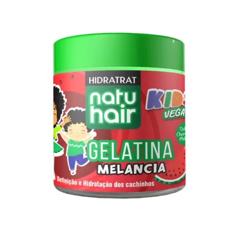 Gelatina Ativadora Kids NatuHair Melancia Com 500 g