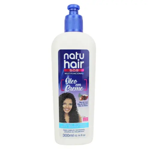 Óleo em Creme NatuHair nutritivo para Cabelos Com 300 ml