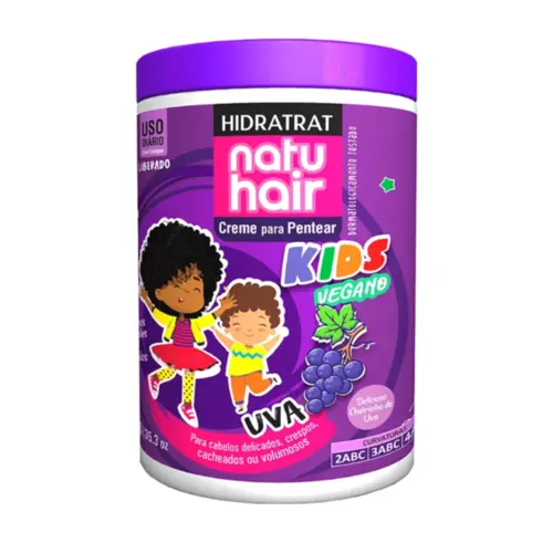 Creme para Pentear NatuHair Vita Mais Kids Uva Com 1kg