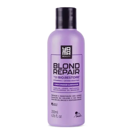 Condicionador Yamá Iluminador Blond Repair Com 200 ml