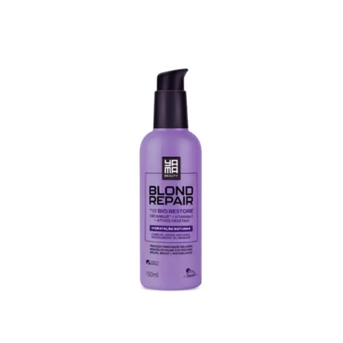 Hidratação Noturna Yamá Blond Repair Com 150 ml