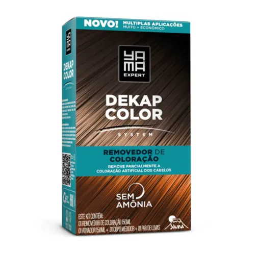 Removedor de Coloração Yamá solução removedora Com 300 ml