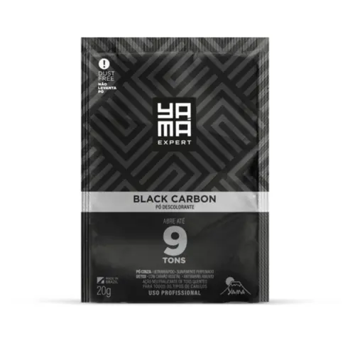 Pó Descolorante Yamá Black Carbon 20g